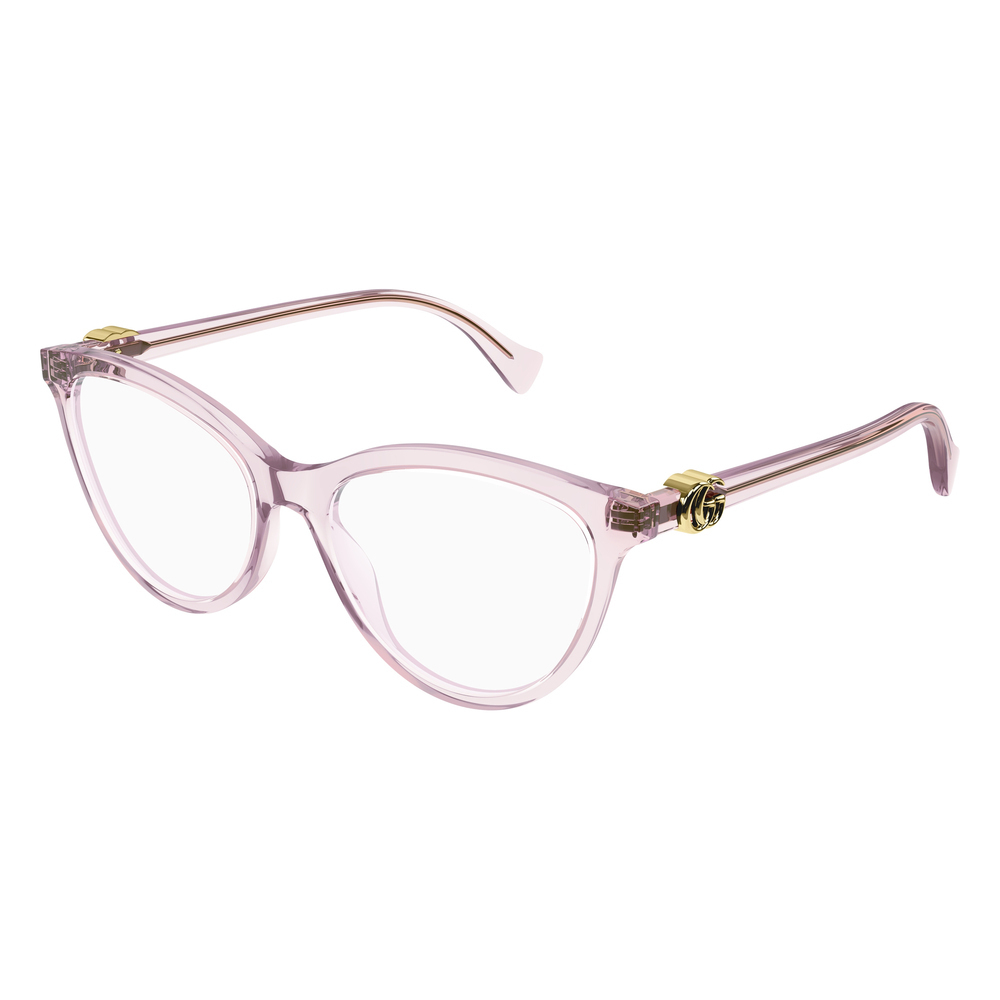 NWT Gucci GG1179o-007 Pink Cat Eye 53mm Eyeglasses